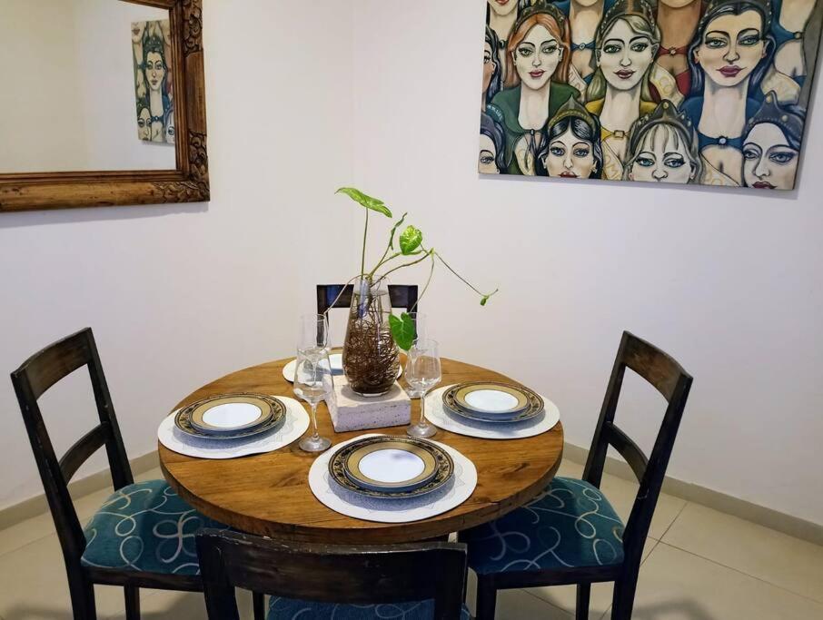 הוילה מנדוזה La Casa De La Puerta Azul מראה חיצוני תמונה